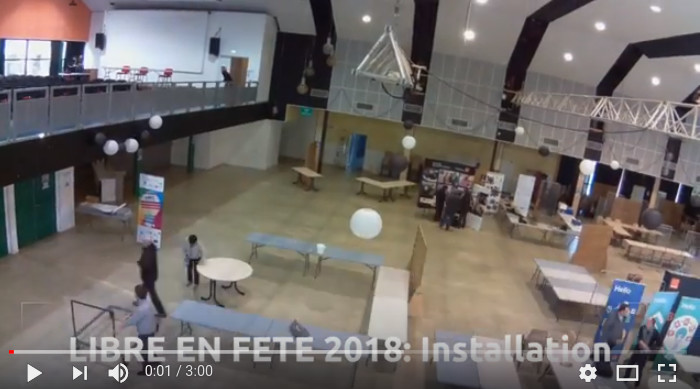 Libre en Fête en Trégor 2018 time lapse